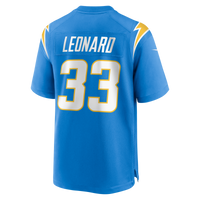 Deane Leonard Los Angeles Chargers Football Jersey, Powder Sportswear Jersey Shirt, Lightweight Breathable Athletic Jersey, Casual Gift for Men