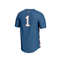 Florida Gators Lightweight Soccer Jersey, Royal Fashion Sportswear Jersey Shirt, Lightweight Breathable Athletic Jersey, Casual Gift for Men