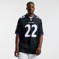 Derrick Henry Baltimore Ravens Football Jersey, Black Game Sportswear Jersey Shirt, Lightweight Breathable Athletic Jersey, Casual Gift for Men
