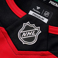 Nico Hischier New Jersey Devils Hockey Jersey, Red Premium Home Sportswear Jersey Shirt, Long Sleeve Hockey Sweater Jersey, Casual Gift for Men