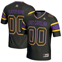 ECU Pirates Football Jersey, Black Sportswear Jersey Shirt, Lightweight Breathable Athletic Jersey, Casual Gift for Men