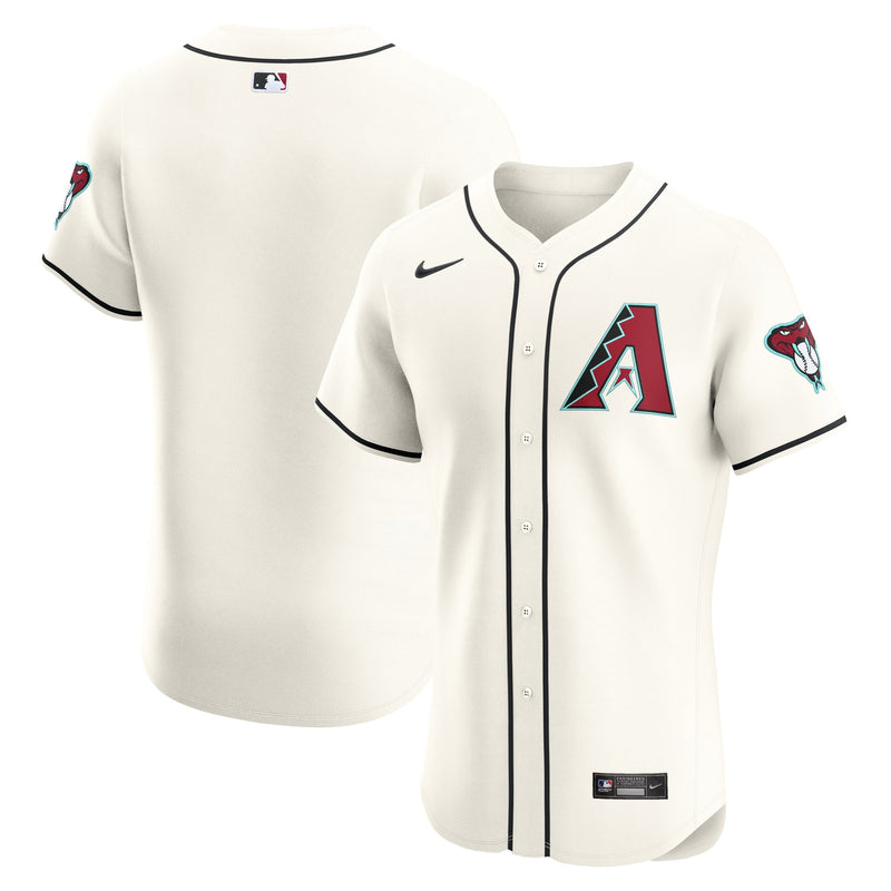Arizona Diamondbacks Baseball Jersey, Cream Elite Sportswear Jersey Shirt, Lightweight Breathable Athletic Jersey, Casual Gift for Men