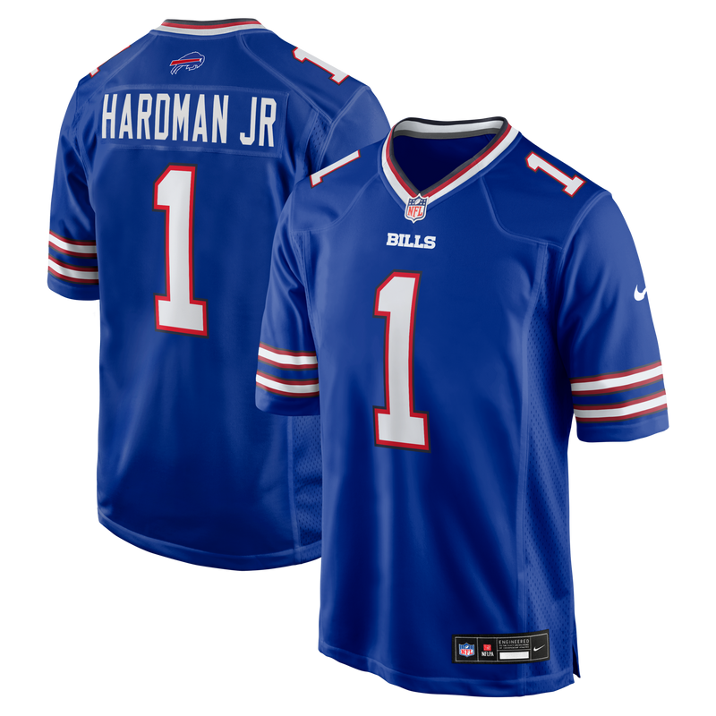 Mecole Hardman Buffalo Bills Football Jersey, Royal Game Sportswear Jersey Shirt, Lightweight Breathable Athletic Jersey, Casual Gift for Men
