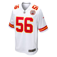 George Karlaftis Kansas City Chiefs Football Jersey, White Sportswear Jersey Shirt, Lightweight Breathable Athletic Jersey, Casual Gift for Men