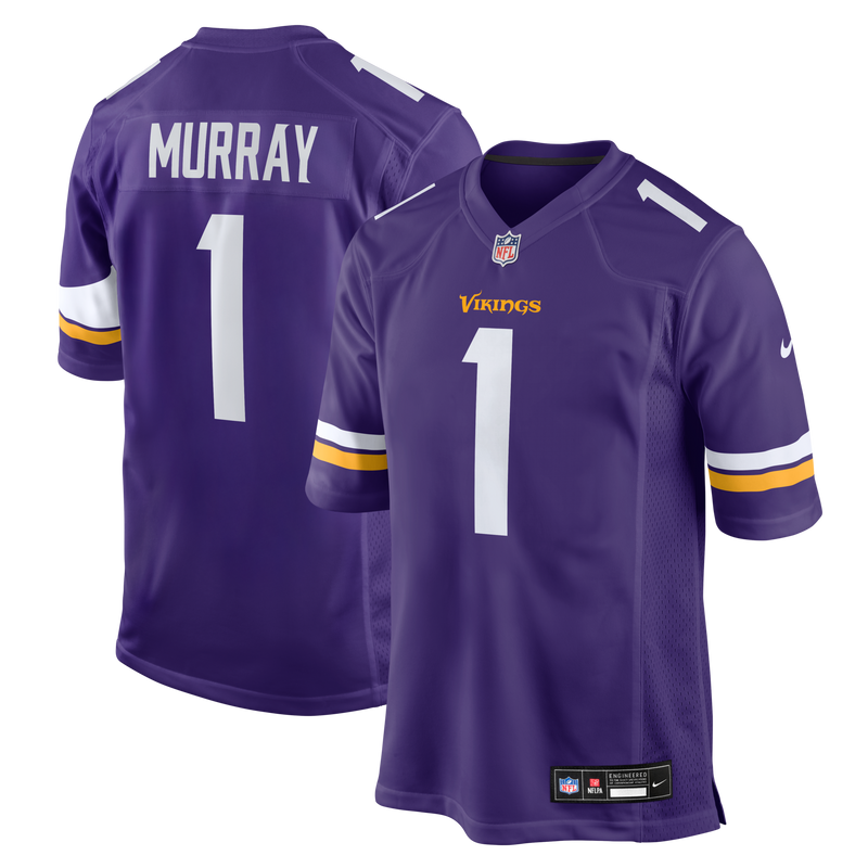 Kyler Murray Minnesota Vikings Football Jersey, Purple Game Sportswear Jersey Shirt, Lightweight Breathable Athletic Jersey, Casual Gift for Men