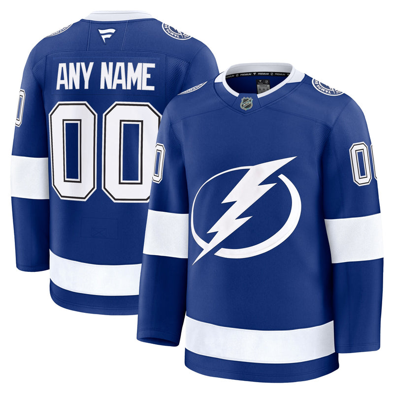 Tampa Bay Lightning Hockey Jersey, Blue Premium Sportswear Jersey Shirt, Long Sleeve Hockey Sweater Jersey, Casual Gift for Men, Style 202055752
