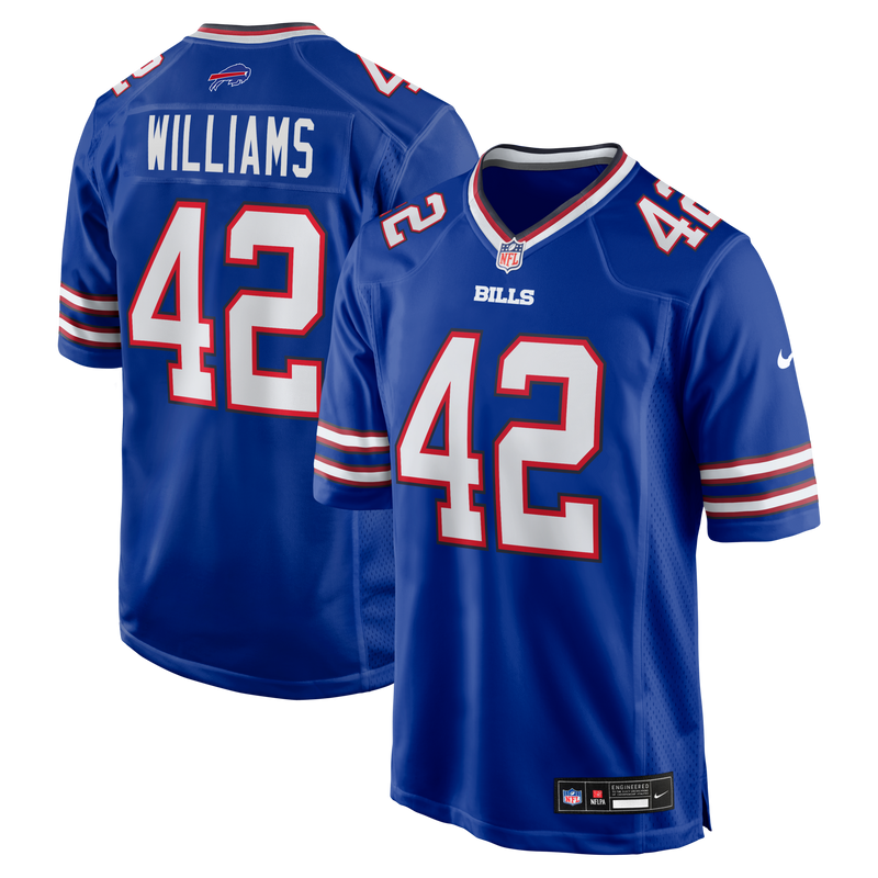 Dorian Williams Buffalo Bills Football Jersey, Royal Game Sportswear Jersey Shirt, Lightweight Breathable Athletic Jersey, Casual Gift for Men