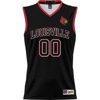 Louisville Cardinals Basketball Jersey, Black Lightweight Sportswear Jersey Shirt, Sleeveless Athletic Tank Jersey, Casual Gift for Men