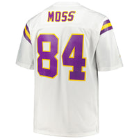 Randy Moss Minnesota Vikings Football Jersey, White Sportswear Jersey Shirt, Lightweight Breathable Athletic Jersey, Casual Gift for Men