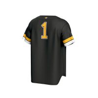 Missouri Tigers Baseball Jersey, Black Fashion Lightweight Sportswear Jersey Shirt, Lightweight Breathable Athletic Jersey, Casual Gift for Men