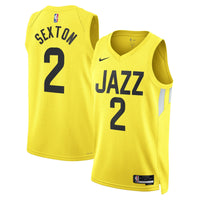 Utah Jazz Basketball Jersey, Collin Sexton Swingman Sportswear Jersey Shirt, Sleeveless Athletic Tank Jersey, Casual Gift for Men