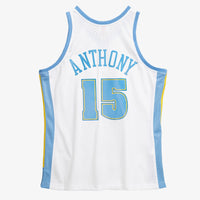 Denver Nuggets Basketball Jersey, White Authentic Swingman Sportswear Jersey Shirt, Sleeveless Athletic Tank Jersey, Casual Gift for Men