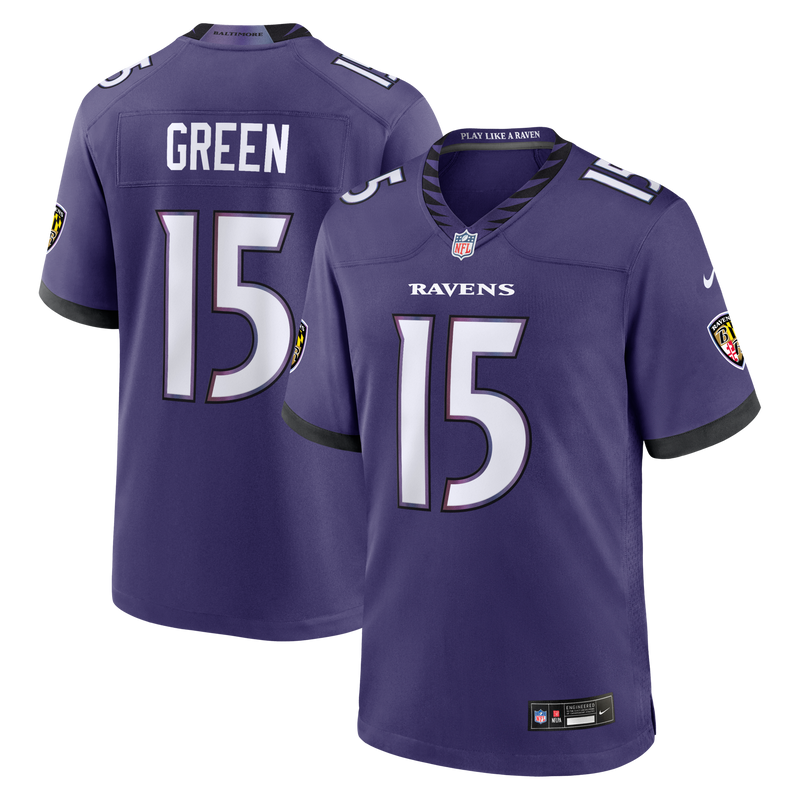 Mike Green Baltimore Ravens Football Jersey, Sportswear Jersey Shirt, Lightweight Athletic Jersey, Casual Gift for Men, Style 204691053