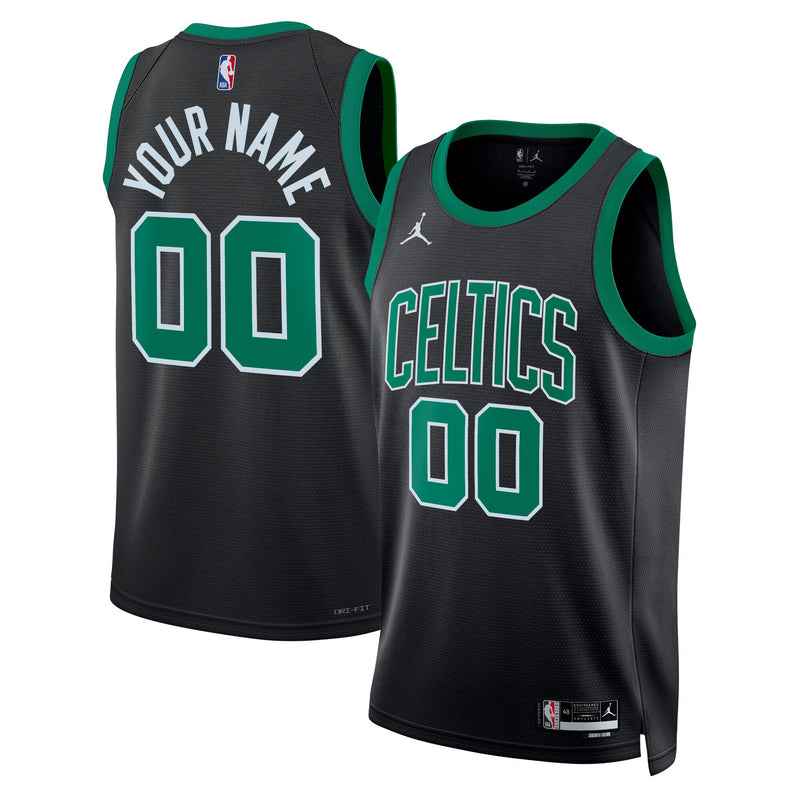 Boston Celtics Basketball Jersey, Black Swingman Sportswear Jersey Shirt, Sleeveless Athletic Tank Jersey, Casual Gift for Men, Style 13315666