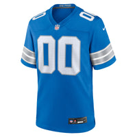Detroit Lions Football Jersey, Blue Game Sportswear Jersey Shirt, Lightweight Breathable Athletic Jersey, Casual Gift for Men