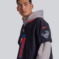 C.J. Stroud Houston Texans Football Jersey, Navy Elite Sportswear Jersey Shirt, Lightweight Breathable Athletic Jersey, Casual Gift for Men