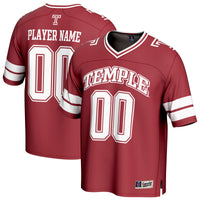 Temple Owls Football Jersey, Cherry Sportswear Jersey Shirt, Lightweight Breathable Athletic Jersey, Casual Gift for Men, Style 202073255