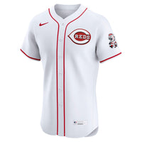 Cincinnati Reds Baseball Jersey, White Elite Home Sportswear Jersey Shirt, Lightweight Breathable Athletic Jersey, Casual Gift for Men