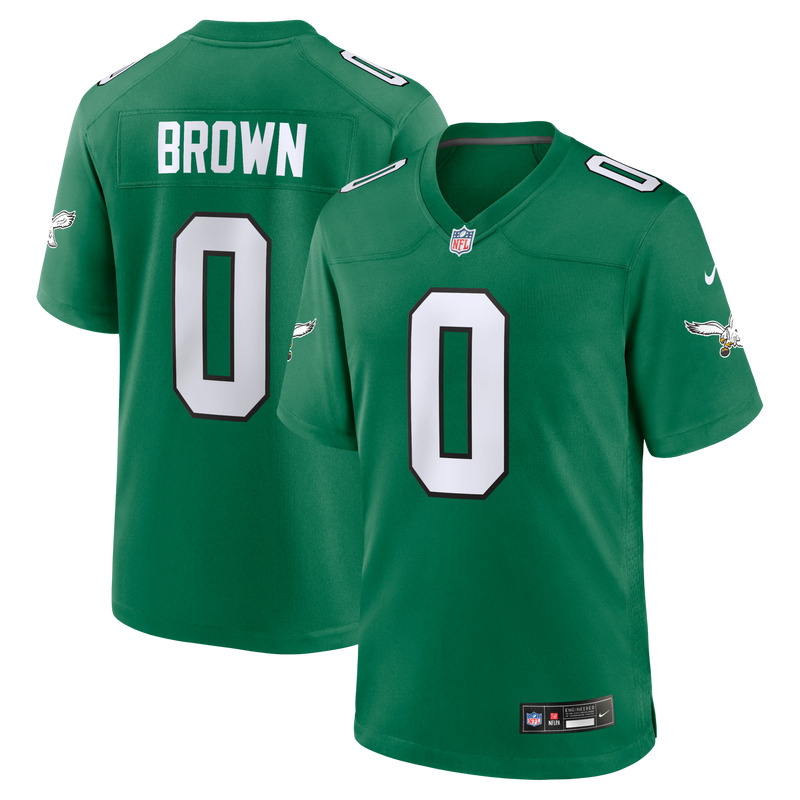 Marquise Brown Philadelphia Eagles Football Jersey, Kelly Sportswear Jersey Shirt, Lightweight Breathable Athletic Jersey, Casual Gift for Men