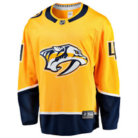Nicolas Hague Nashville Predators Hockey Jersey, Gold Breakaway Sportswear Jersey Shirt, Long Sleeve Hockey Sweater Jersey, Casual Gift for Men