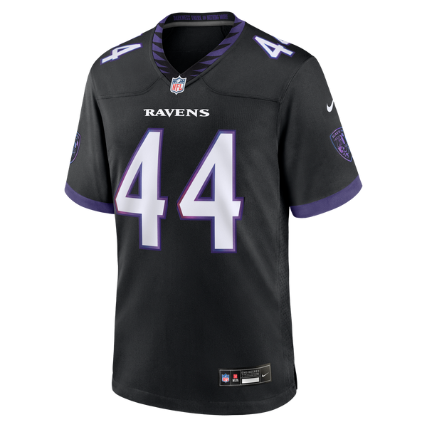 Baltimore Ravens Marlon Humphrey Black Alternate Game Jersey