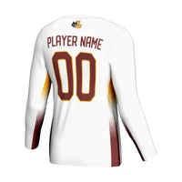 Loyola Chicago Ramblers Volleyball Jersey, White Sportswear Jersey Shirt, Lightweight Breathable Athletic Jersey, Casual Gift for Men