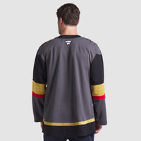 Vegas Golden Knights Hockey Jersey, Gray Sportswear Jersey Shirt, Long Sleeve Hockey Sweater Jersey, Casual Gift for Men, Style 202015744
