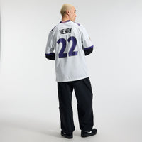 Derrick Henry Baltimore Ravens Football Jersey, White Game Sportswear Jersey Shirt, Lightweight Breathable Athletic Jersey, Casual Gift for Men