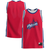 Francis Marion University Patriots Basketball Jersey, Blue Sportswear Jersey Shirt, Sleeveless Athletic Tank Jersey, Casual Gift for Men