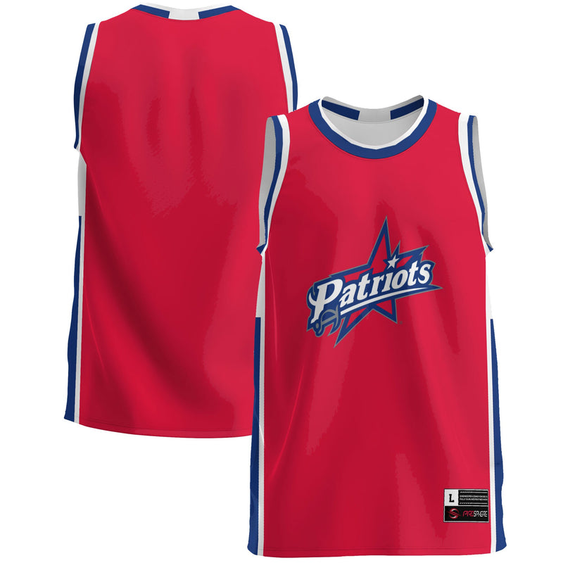 Francis Marion University Patriots Basketball Jersey, Blue Sportswear Jersey Shirt, Sleeveless Athletic Tank Jersey, Casual Gift for Men