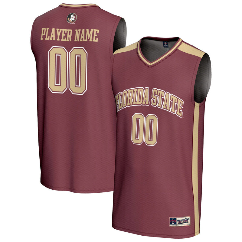 Florida State Seminoles Basketball Jersey, Garnet Sportswear Jersey Shirt, Sleeveless Athletic Tank Jersey, Casual Gift for Men, Style 202287970