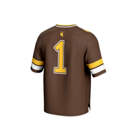 Wyoming Cowboys Football Jersey, Brown Fashion Sportswear Jersey Shirt, Lightweight Breathable Athletic Jersey, Casual Gift for Men
