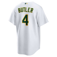 Lawrence Butler Athletics Baseball Jersey, White Replica Sportswear Jersey Shirt, Lightweight Breathable Athletic Jersey, Casual Gift for Men