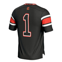 Cornell Big Red Football Jersey, Black Sportswear Jersey Shirt, Lightweight Breathable Athletic Jersey, Casual Gift for Men