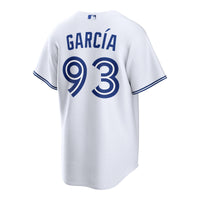 Yimi García Toronto Blue Jays Baseball Jersey, White Sportswear Jersey Shirt, Lightweight Breathable Athletic Jersey, Casual Gift for Men