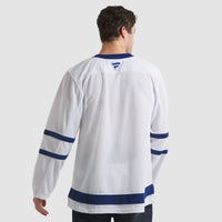 Toronto Maple Leafs Hockey Jersey, White Sportswear Jersey Shirt, Long Sleeve Hockey Sweater Jersey, Casual Gift for Men, Style 202015721