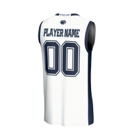 Penn State Nittany Lions Basketball Jersey, White Fashion Sportswear Jersey Shirt, Sleeveless Athletic Tank Jersey, Casual Gift for Men