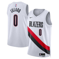 Damian Lillard Portland Trail Blazers Basketball Jersey, White Sportswear Jersey Shirt, Sleeveless Athletic Tank Jersey, Casual Gift for Men