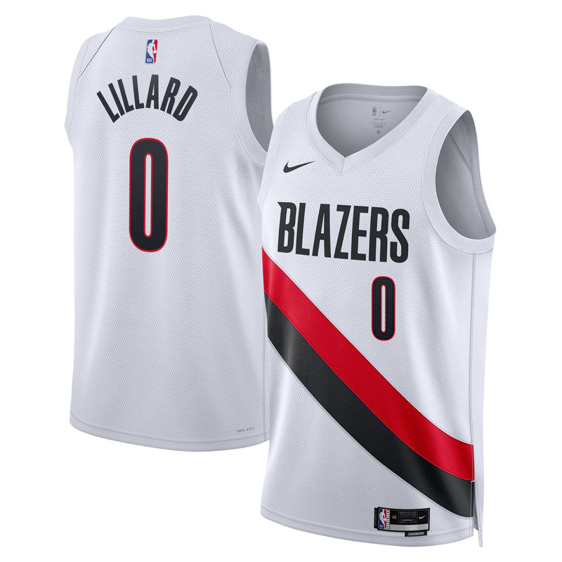 Damian Lillard Portland Trail Blazers Basketball Jersey, White Sportswear Jersey Shirt, Sleeveless Athletic Tank Jersey, Casual Gift for Men