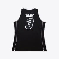 Miami Heat Basketball Jersey, Black Authentic Alternate Sportswear Jersey Shirt, Sleeveless Athletic Tank Jersey, Casual Gift for Men