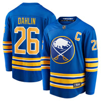 Rasmus Dahlin Buffalo Sabres Hockey Jersey, Royal Breakaway Home Sportswear Jersey Shirt, Long Sleeve Hockey Sweater Jersey, Casual Gift for Men