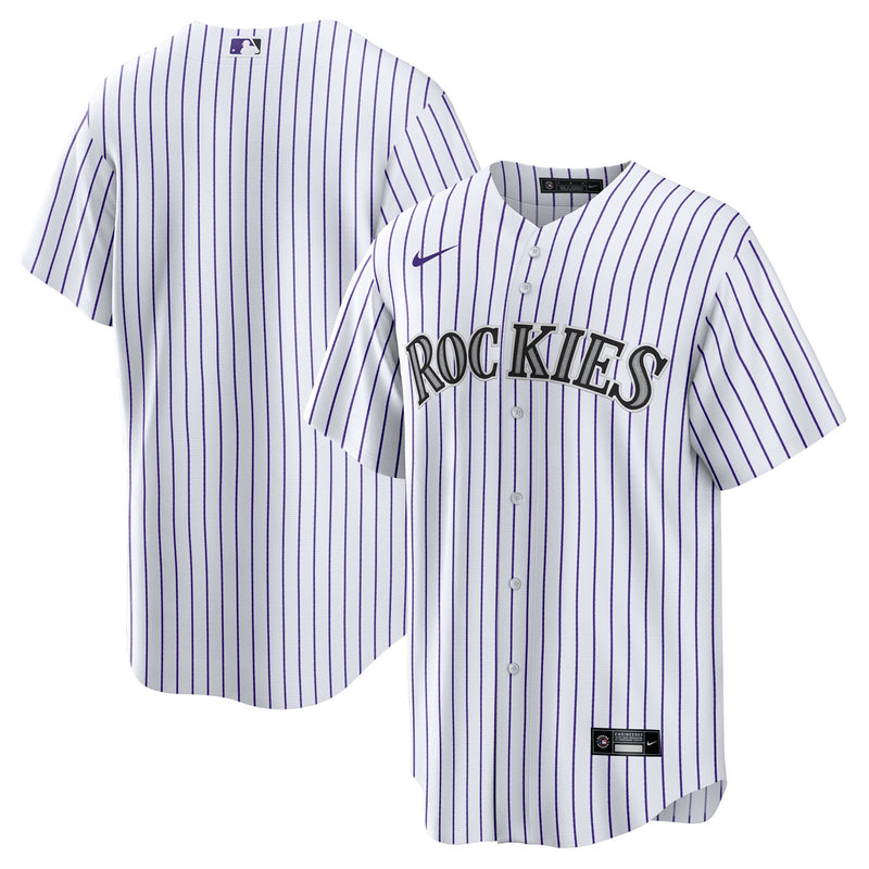 Colorado Rockies Baseball Jersey, White Sportswear Jersey Shirt, Lightweight Breathable Athletic Jersey, Casual Gift for Men, Style 200925287