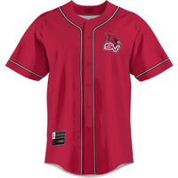 Saginaw Valley State Cardinals Baseball Jersey, Red Sportswear Jersey Shirt, Lightweight Breathable Athletic Jersey, Casual Gift for Men