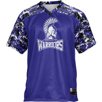 Winona State Warriors Football Jersey, Purple Sportswear Jersey Shirt, Lightweight Breathable Athletic Jersey, Casual Gift for Men