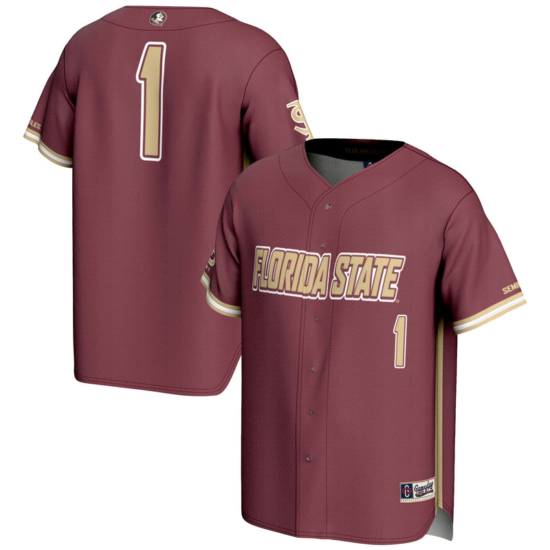 Florida State Seminoles Baseball Jersey, Sportswear Jersey Shirt, Lightweight Breathable Athletic Jersey, Casual Gift for Men, Style 200098780