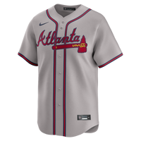 Ozzie Albies Atlanta Braves Baseball Jersey, Gray Limited Sportswear Jersey Shirt, Lightweight Breathable Athletic Jersey, Casual Gift for Men