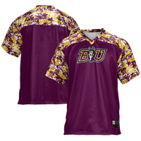 Bloomsburg Huskies Football Jersey, Maroon Sportswear Jersey Shirt, Lightweight Breathable Athletic Jersey, Casual Gift for Men