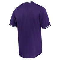 Kansas State Wildcats Baseball Jersey, Purple Limited Sportswear Jersey Shirt, Lightweight Breathable Athletic Jersey, Casual Gift for Men