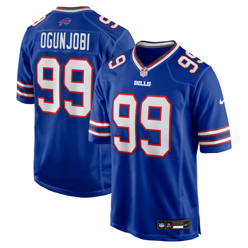 Larry Ogunjobi Buffalo Bills Football Jersey, Royal Game Sportswear Jersey Shirt, Lightweight Breathable Athletic Jersey, Casual Gift for Men
