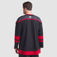 Carolina Hurricanes Hockey Jersey, Black Sportswear Jersey Shirt, Long Sleeve Hockey Sweater Jersey, Casual Gift for Men, Style 202015704